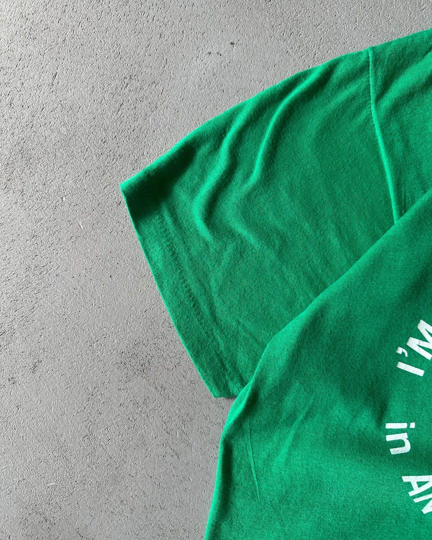 1980s - Green Teaching T-Shirt - XS