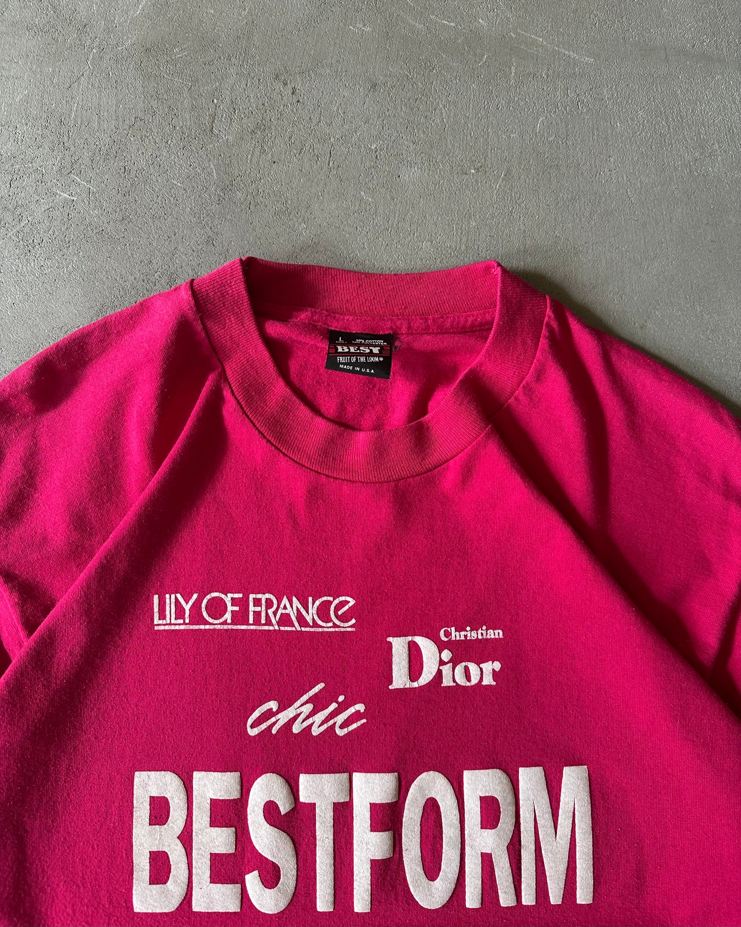 1990s - Pink Bestform T-Shirt - M/L