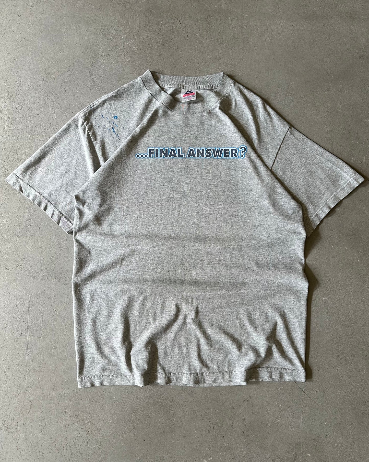 2000s - Heather Grey Jesus T-Shirt - L