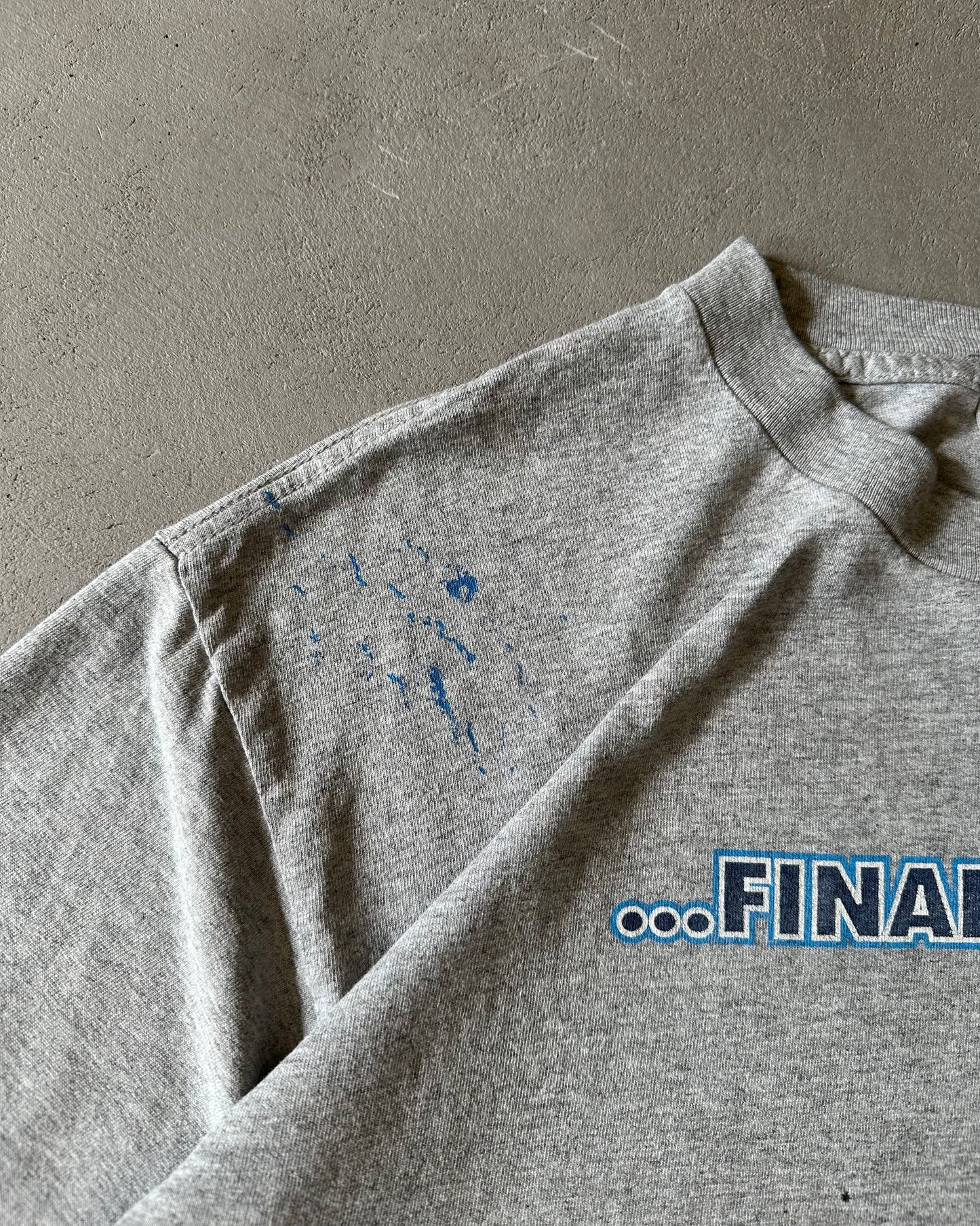 2000s - Heather Grey Jesus T-Shirt - L