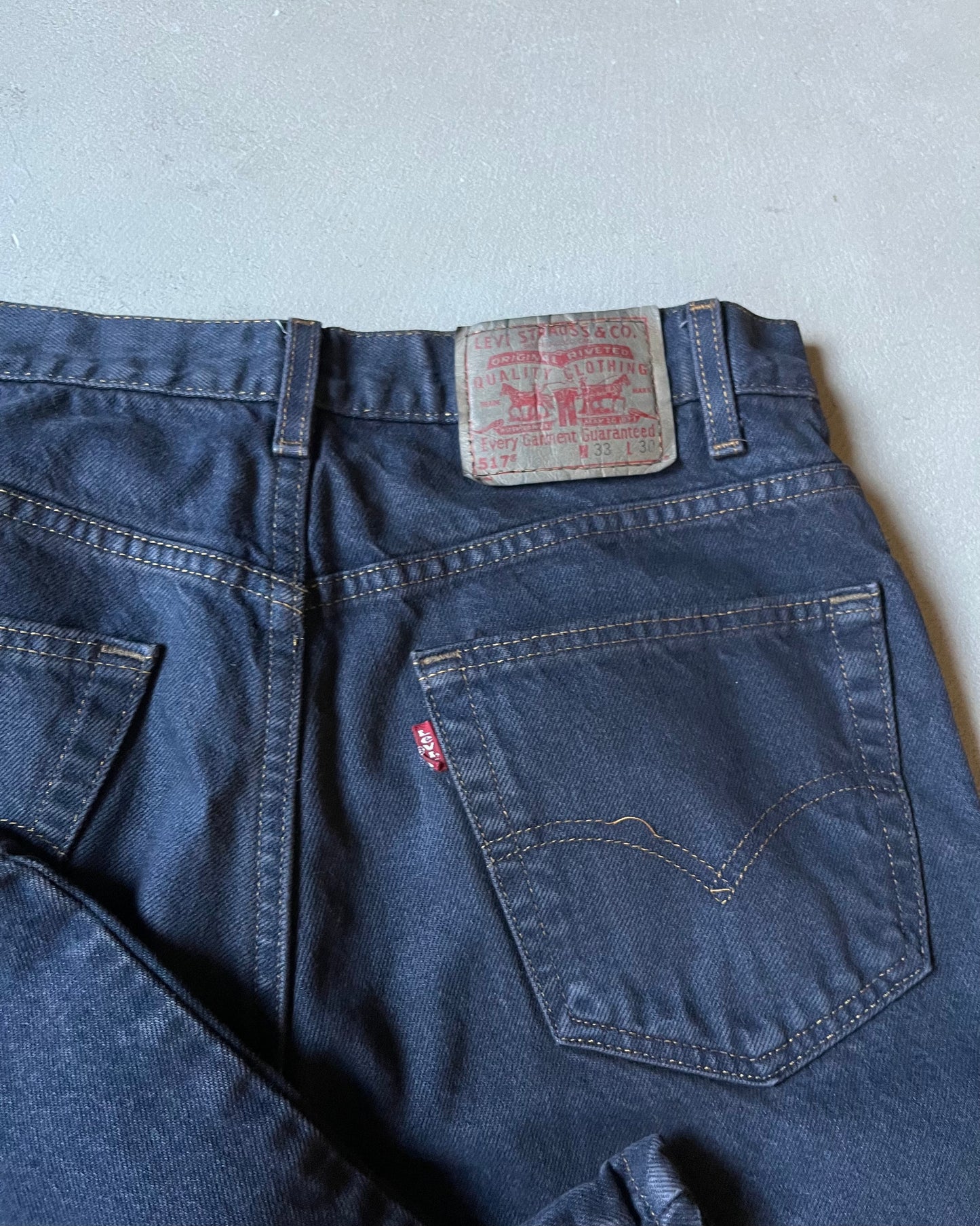1990s - Overdyed 517 Levi's Jeans - 31x29