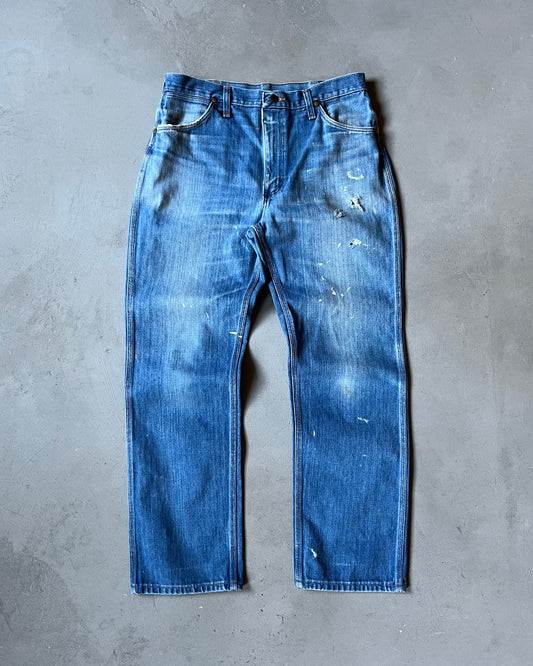 1980s - Distressed Wrangler Jeans - 31x29