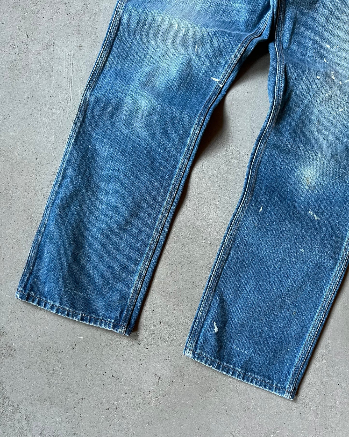 1980s - Distressed Wrangler Jeans - 31x29