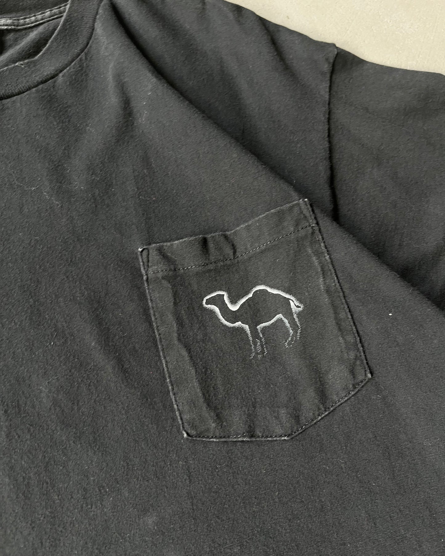 1990s - Black Camel T-Shirt - XL