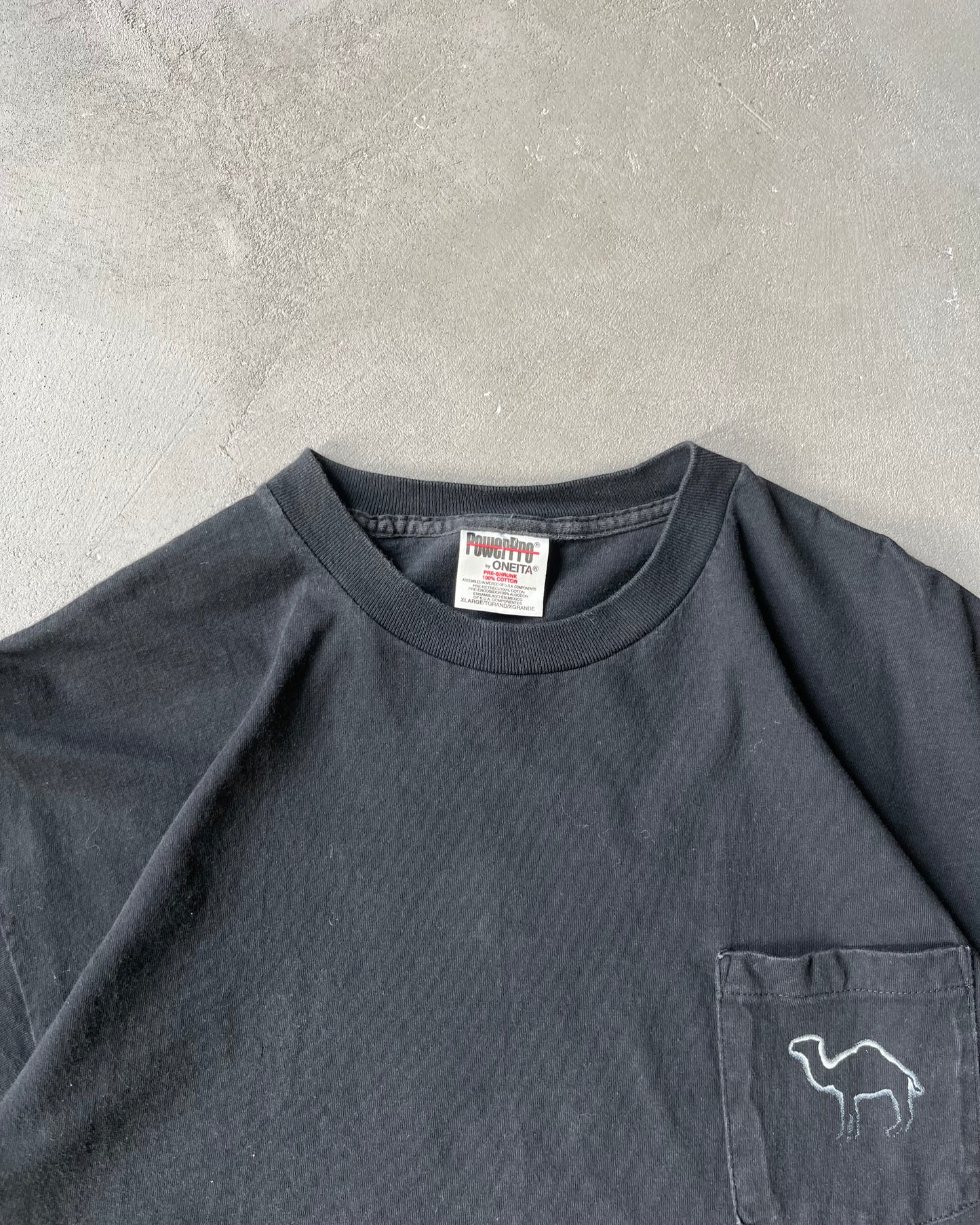 1990s - Black Camel T-Shirt - XL