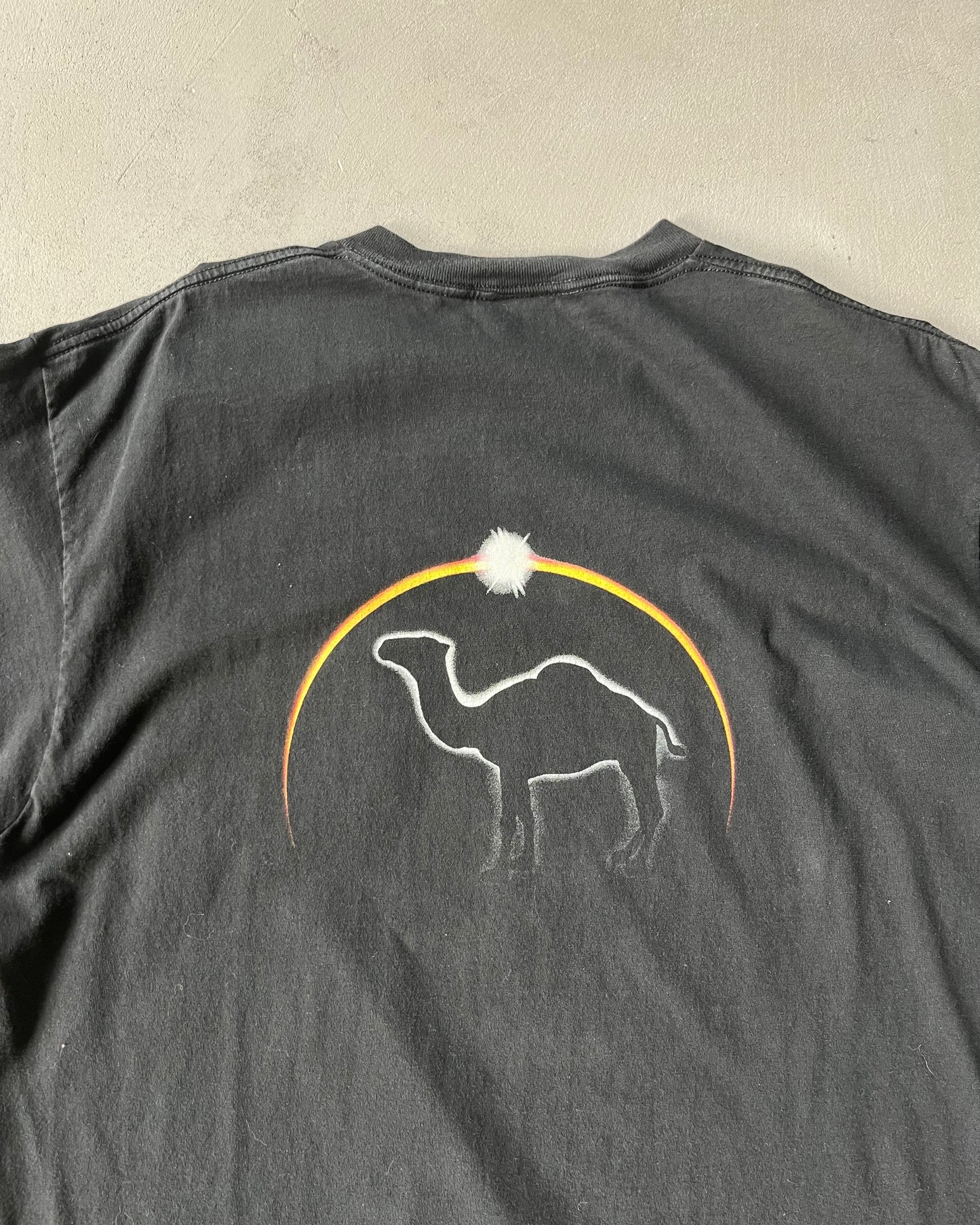 1990s - Black Camel T-Shirt - XL