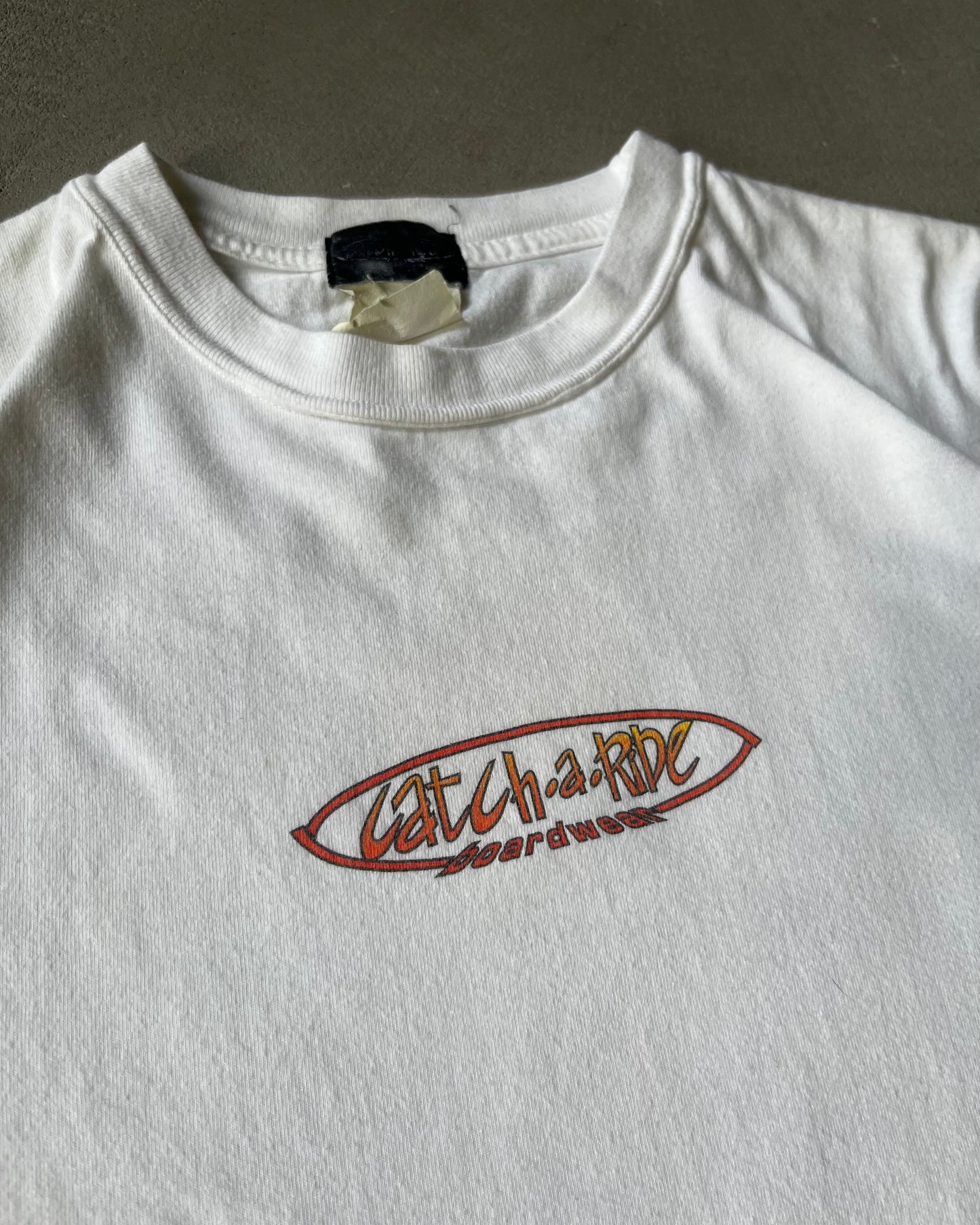 1990s - White Catch-A-Ride T-Shirt - L/XL