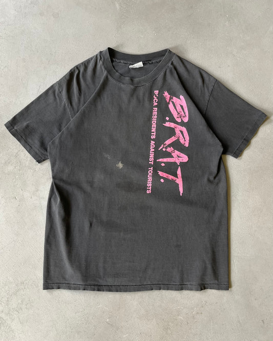 1990s - Distressed B.R.A.T T-Shirt - L