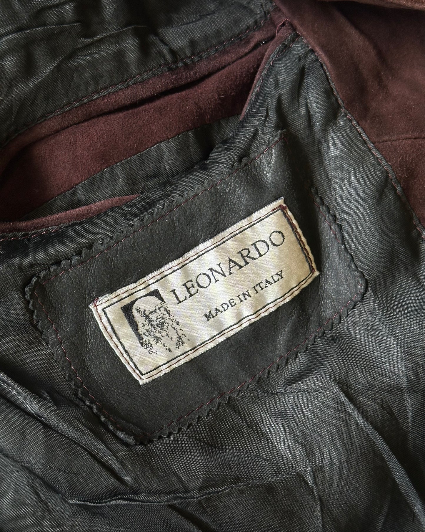 1980s - Brown Suede Light Jacket - L