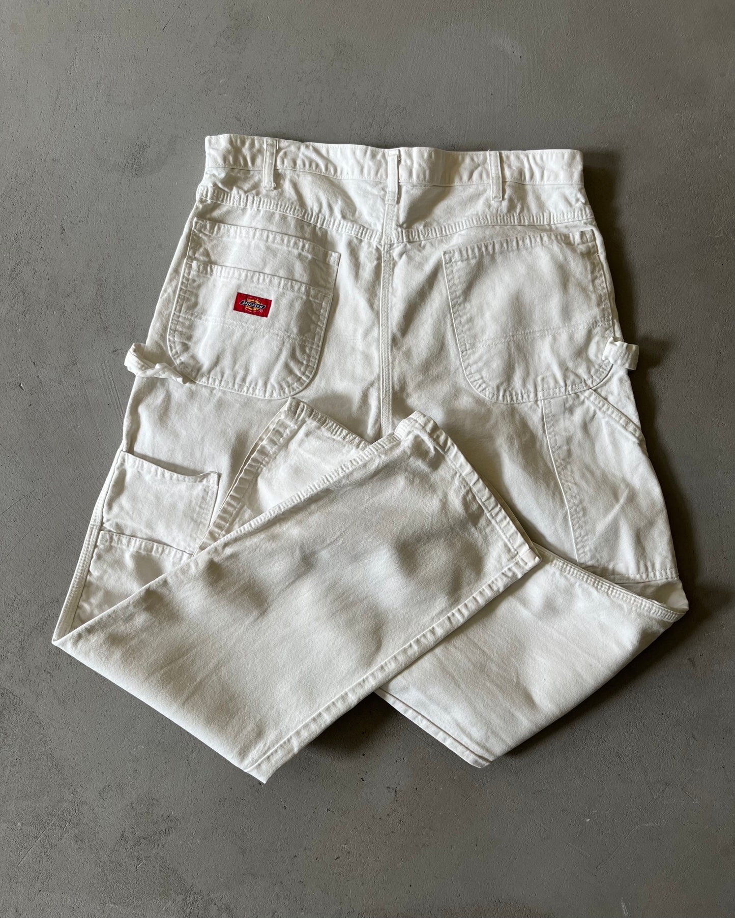 2000s - White Dickie's Painter Pants - 34x31