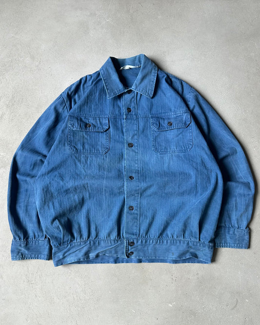1970s - Blue HBT Euro Chore - L