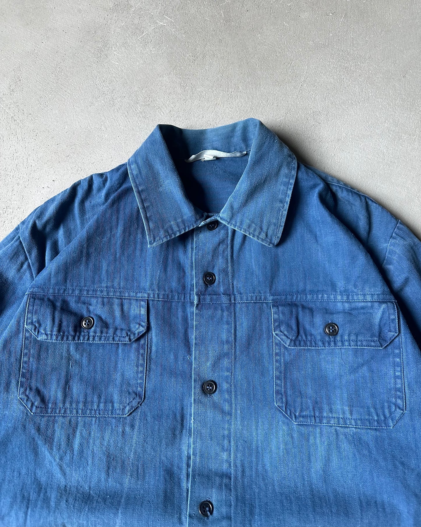 1970s - Blue HBT Euro Chore - L