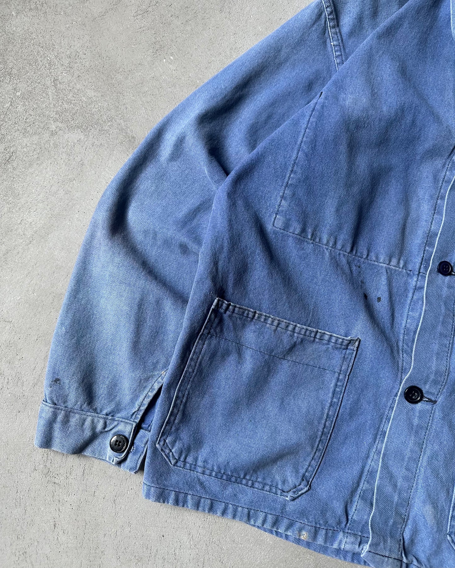 1970s - Faded Blue Euro Chore - S/M