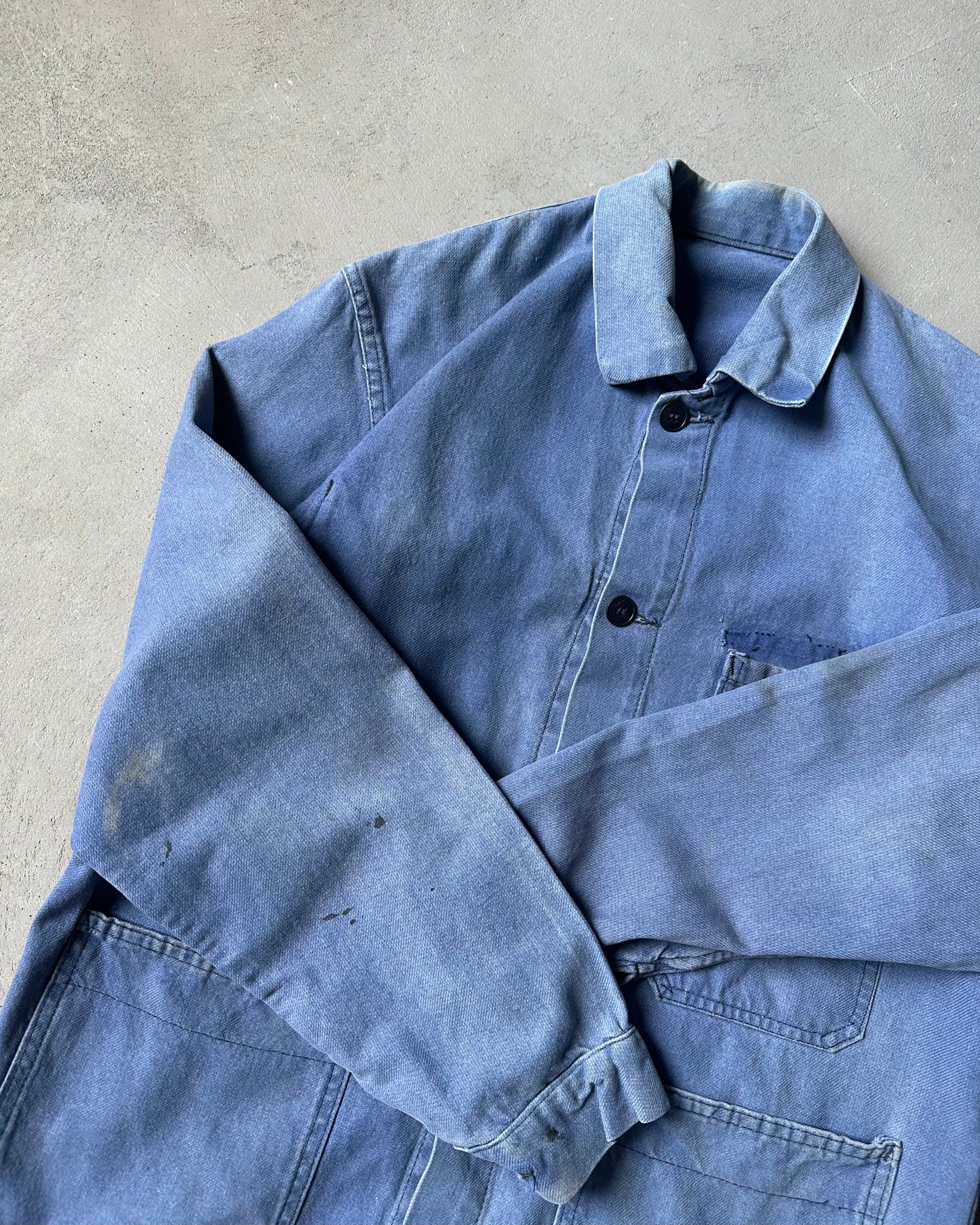 1970s - Faded Blue Euro Chore - S/M