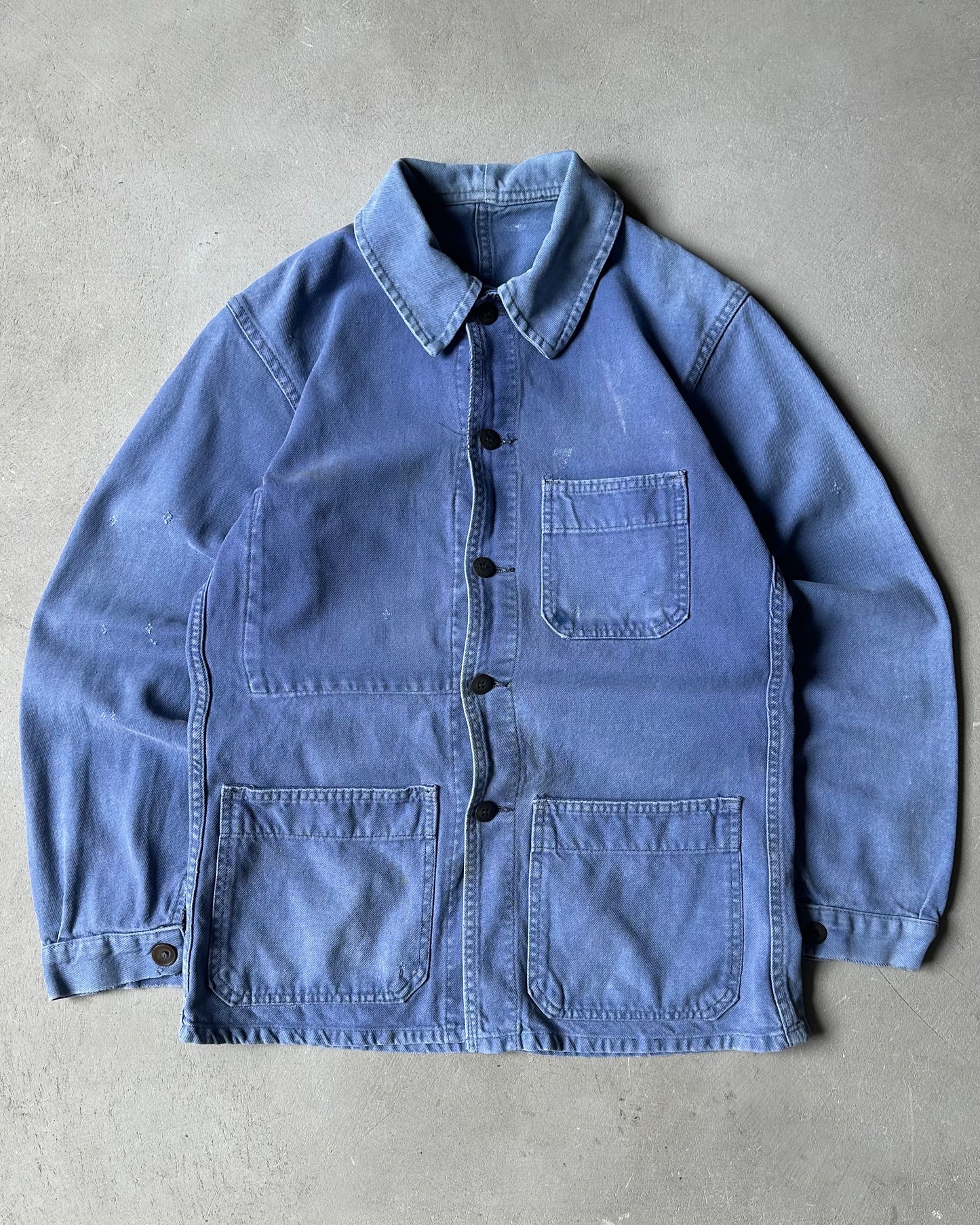 1970s - Faded Blue Euro Chore - XS