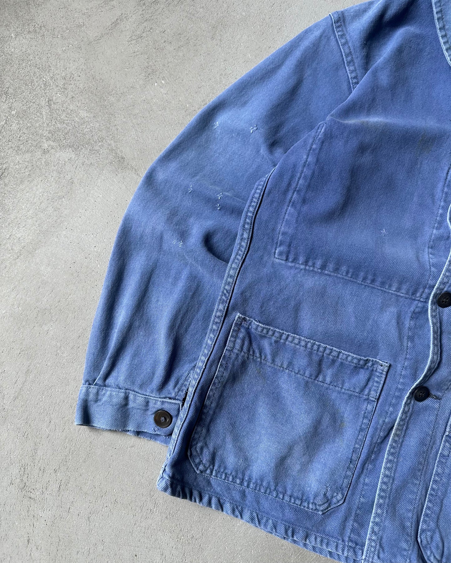 1970s - Faded Blue Euro Chore - XS