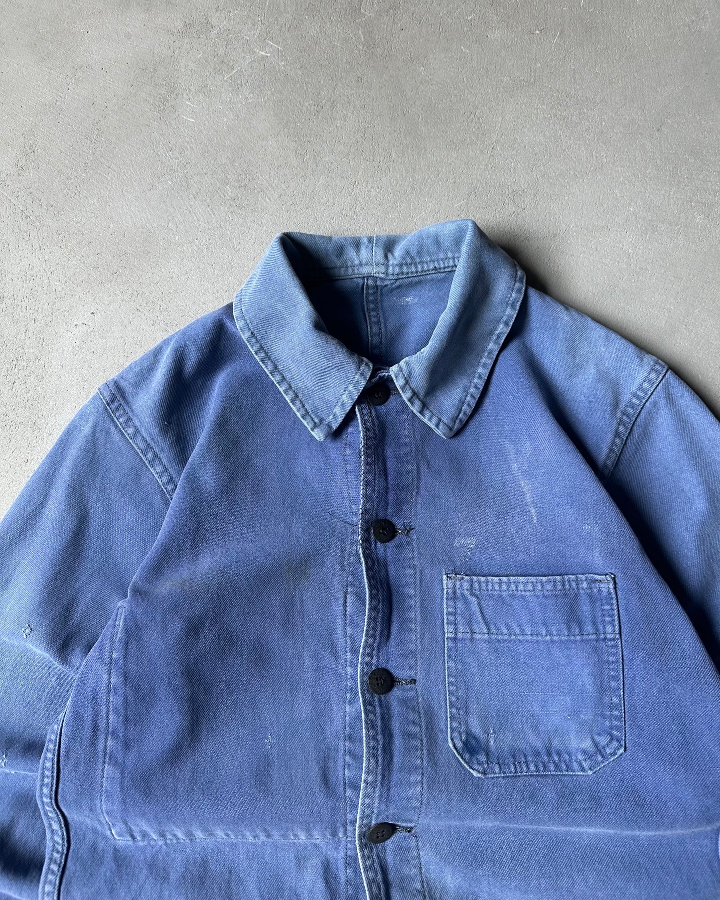 1970s - Faded Blue Euro Chore - XS