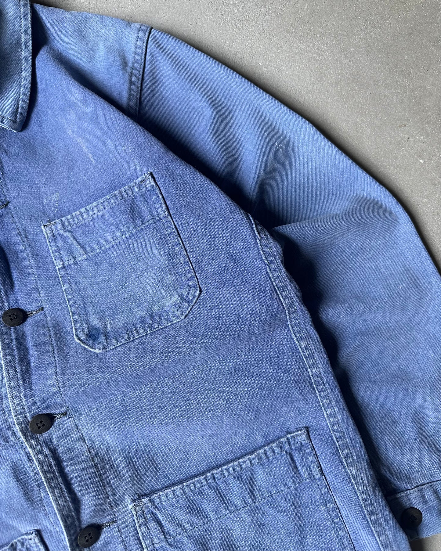 1970s - Faded Blue Euro Chore - XS