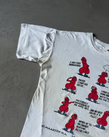 1980s - White "DICK" T-Shirt - L