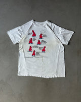 1980s - White "DICK" T-Shirt - L