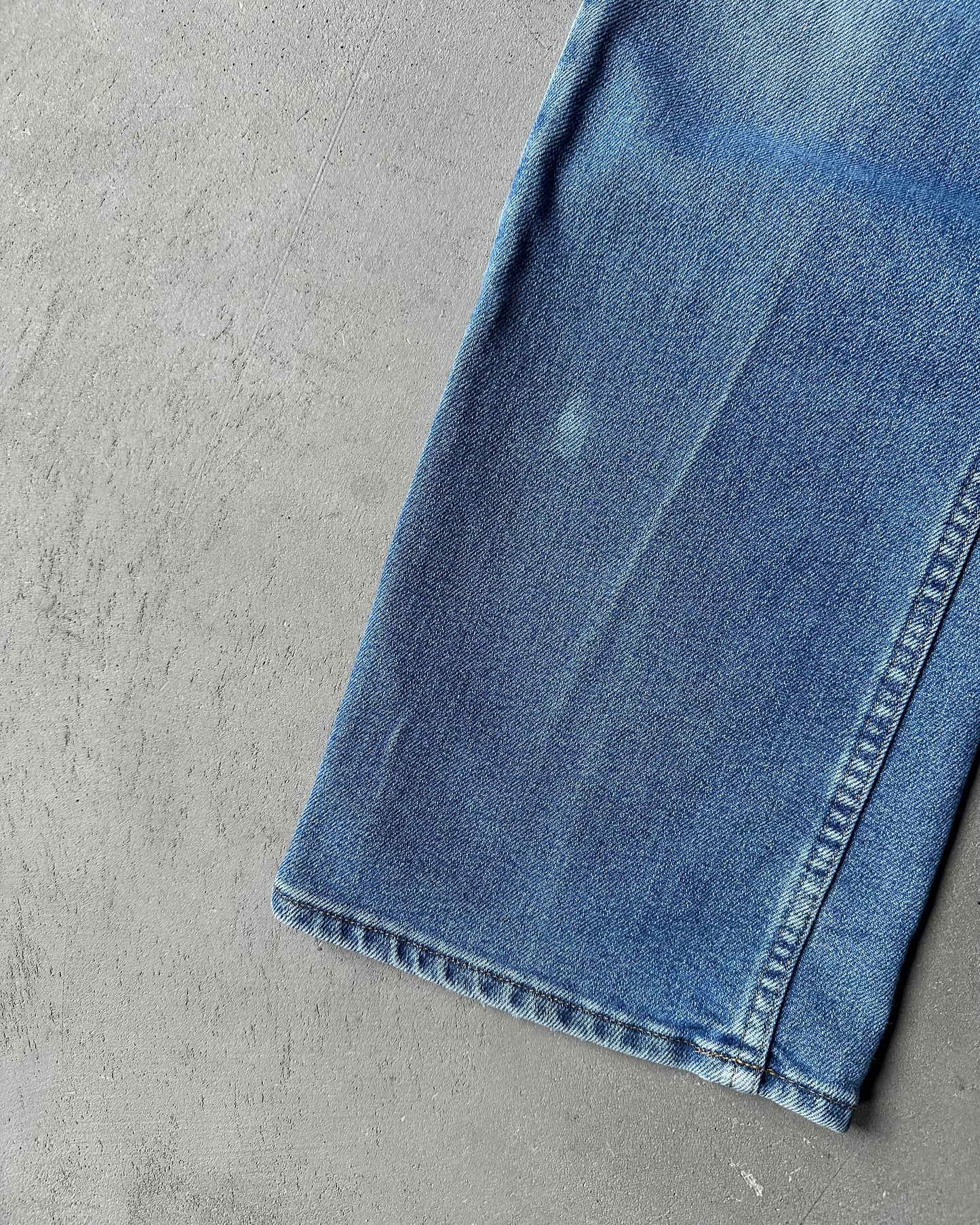 1980s - Faded Blue Bootcut Light Jeans - 33x29
