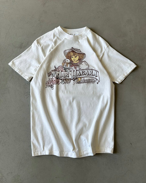 1990s - White "Jan Hagara" T-Shirt - M