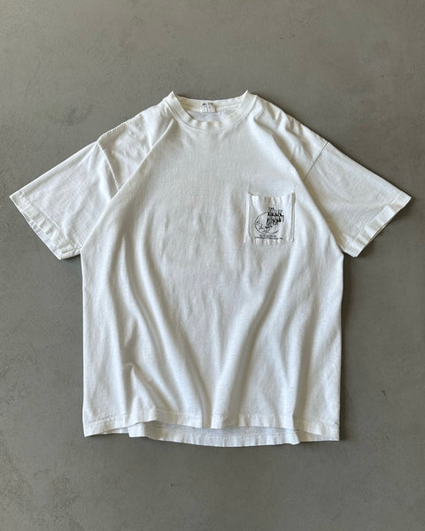 1990s - White "The Blue Moon" T-Shirt - M/L