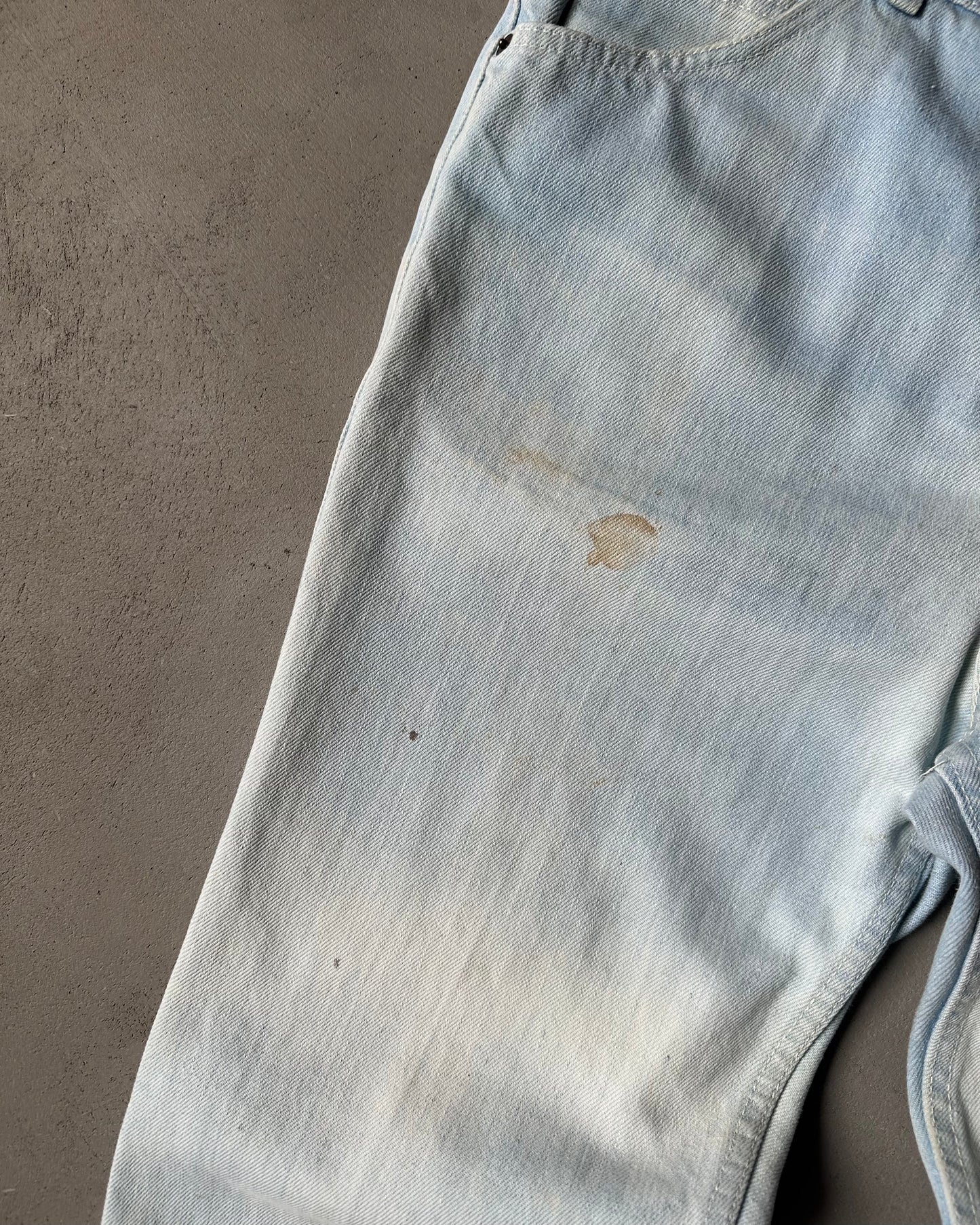 1980s - Lightwash Levi's Movin' On Bootcut Jeans - 33x30