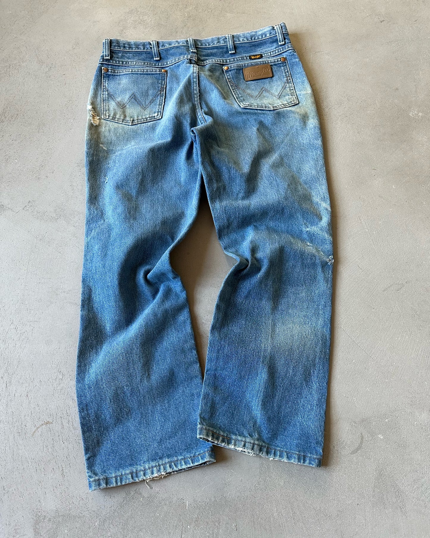 2000s - Distressed Wrangler 936PDW Jeans - 34x27