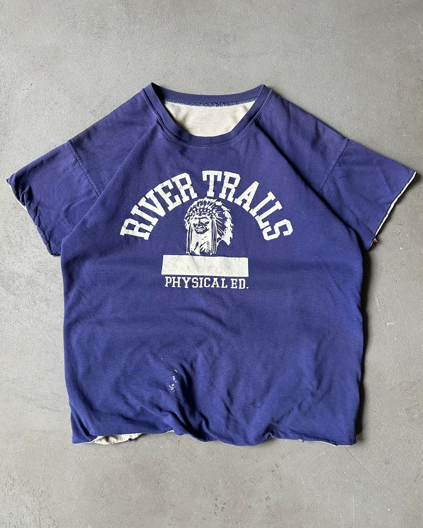 1970x - Blue River Trails Reversible T-Shirt - XS