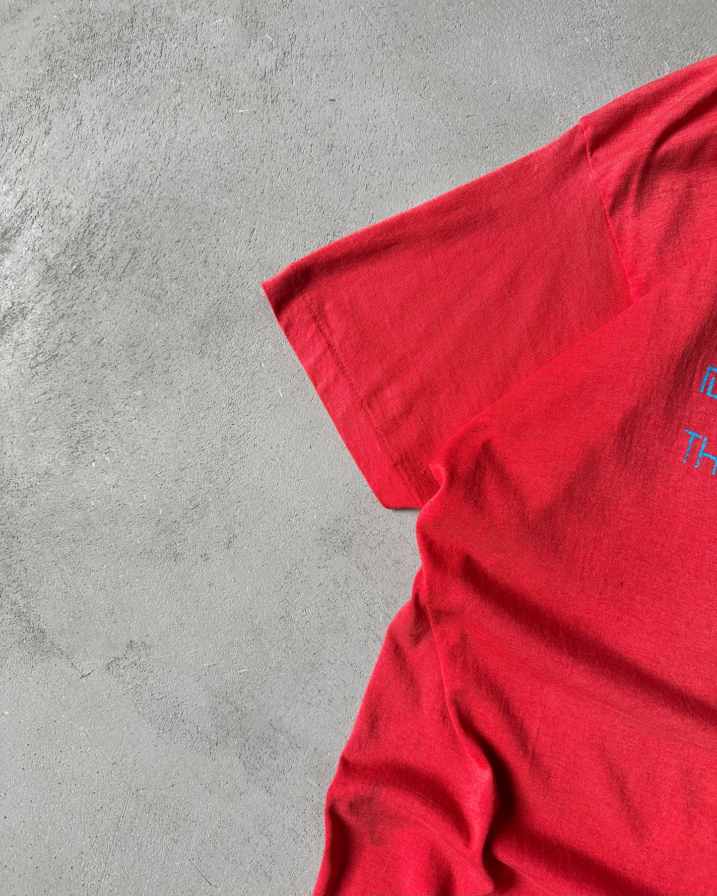1980s - Red Brooklyn Museum T-Shirt - M/L