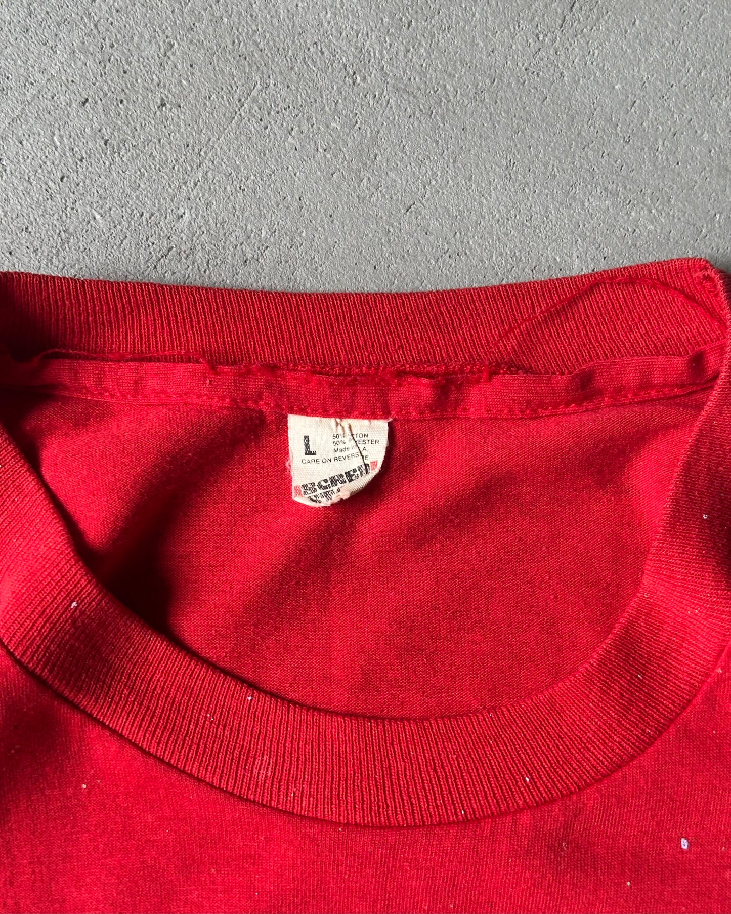 1980s - Red Hay Days Run Painter T-Shirt - M