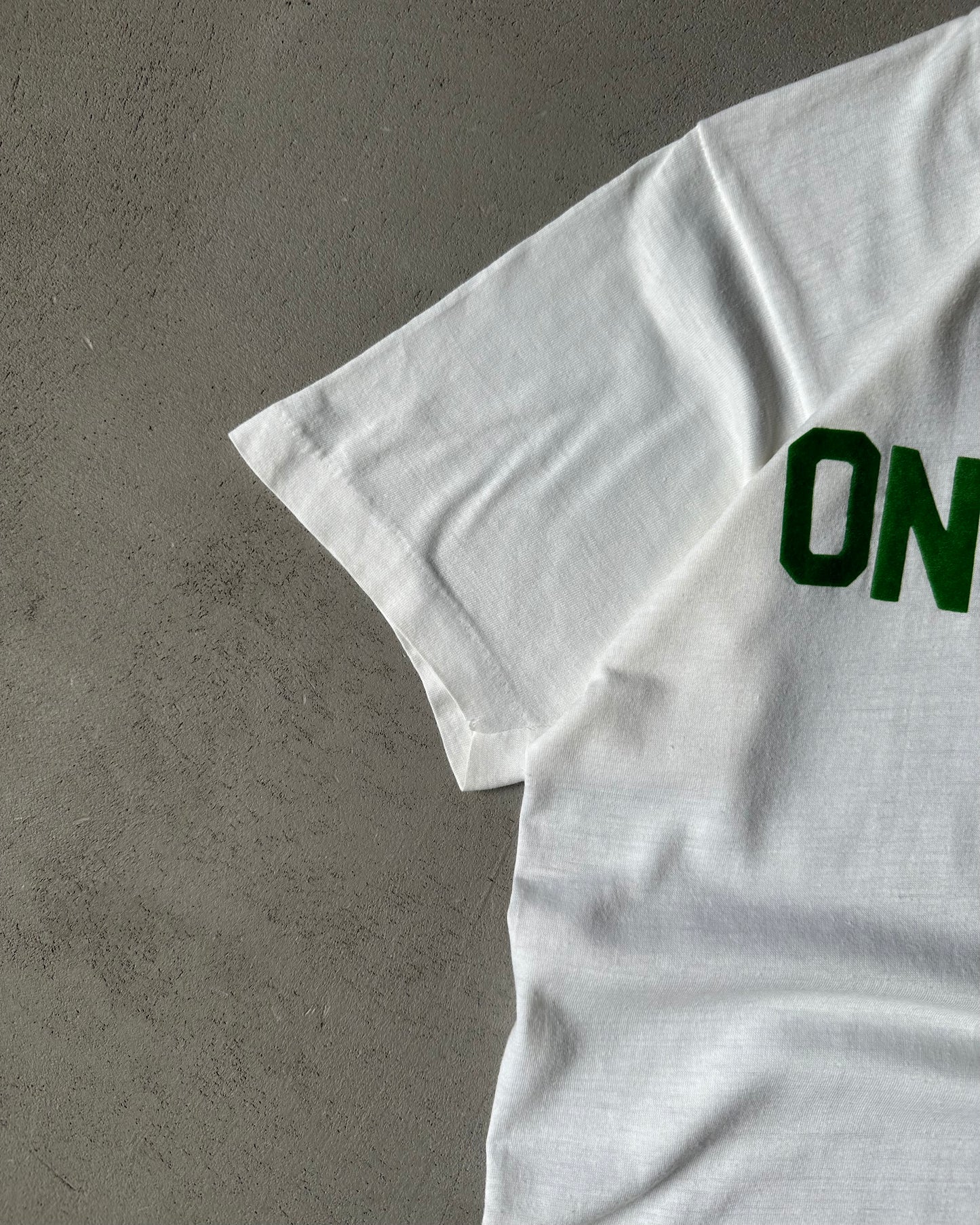 1970s - White One Third 364 T-Shirt - XS