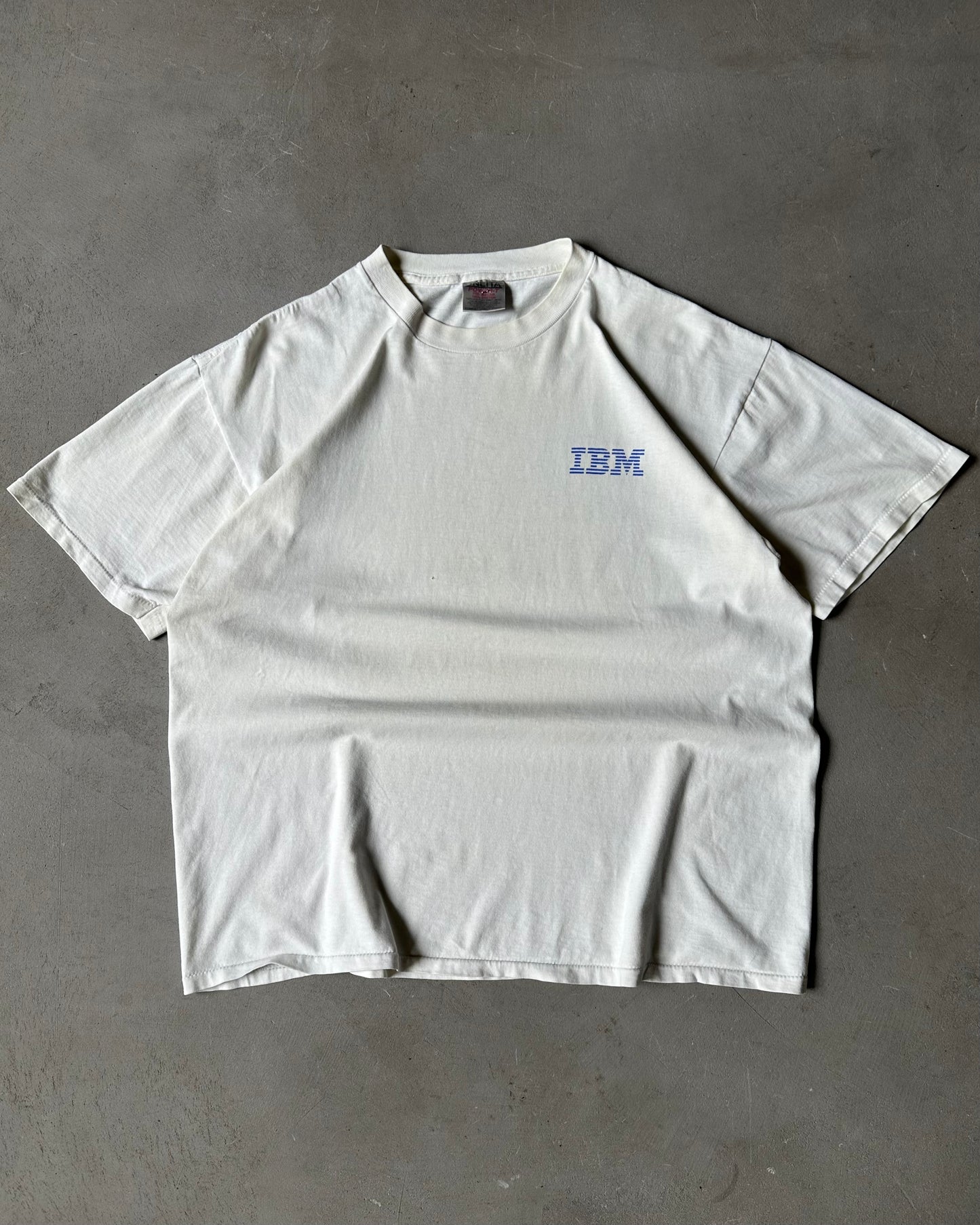 1990s - White IBM T-Shirt - L/XL