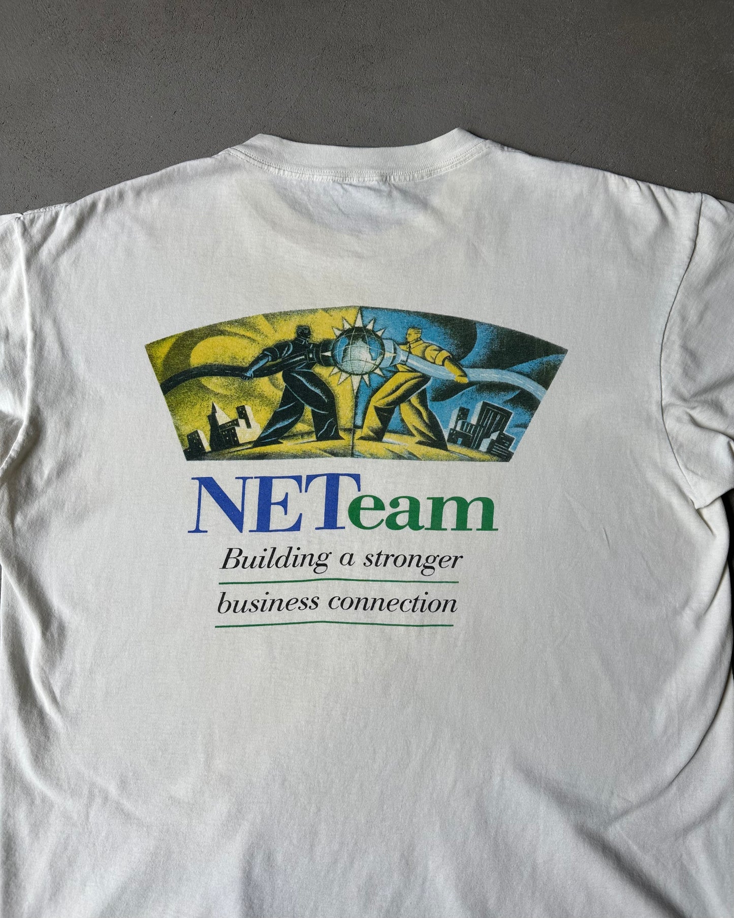 1990s - White IBM T-Shirt - L/XL