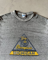 1980s - Distressed "Michigan" T-Shirt - M