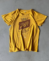 1960s/1970s - Yellow "Schlitz" T-Shirt - M
