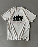 1980s - Distressed White "Skituations" T-Shirt - S/M