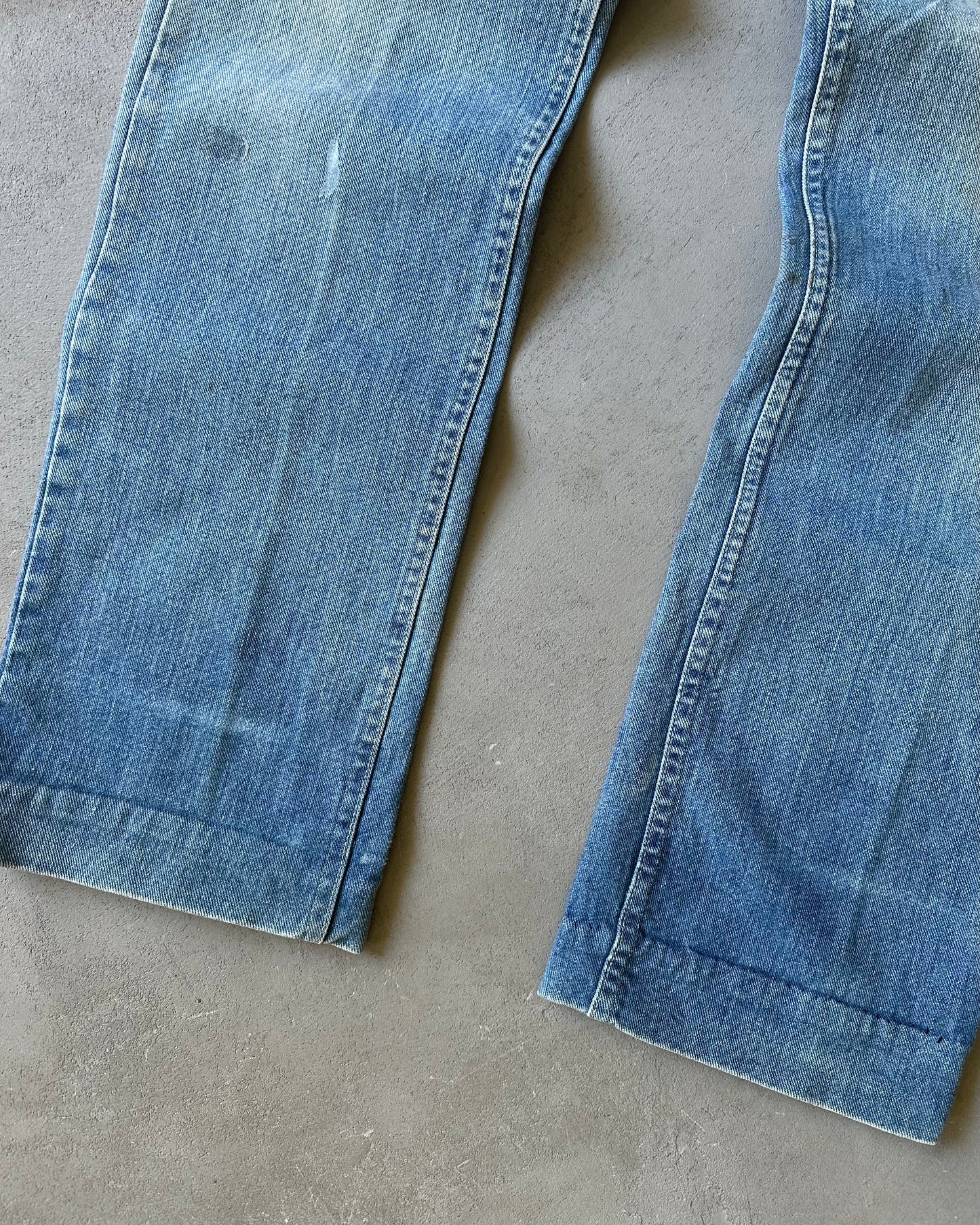 1970s - Distressed Mud LEE Jeans - 32x32