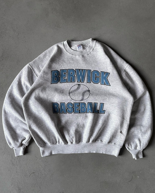 1990s - Heather Grey Berwick Crewneck - L