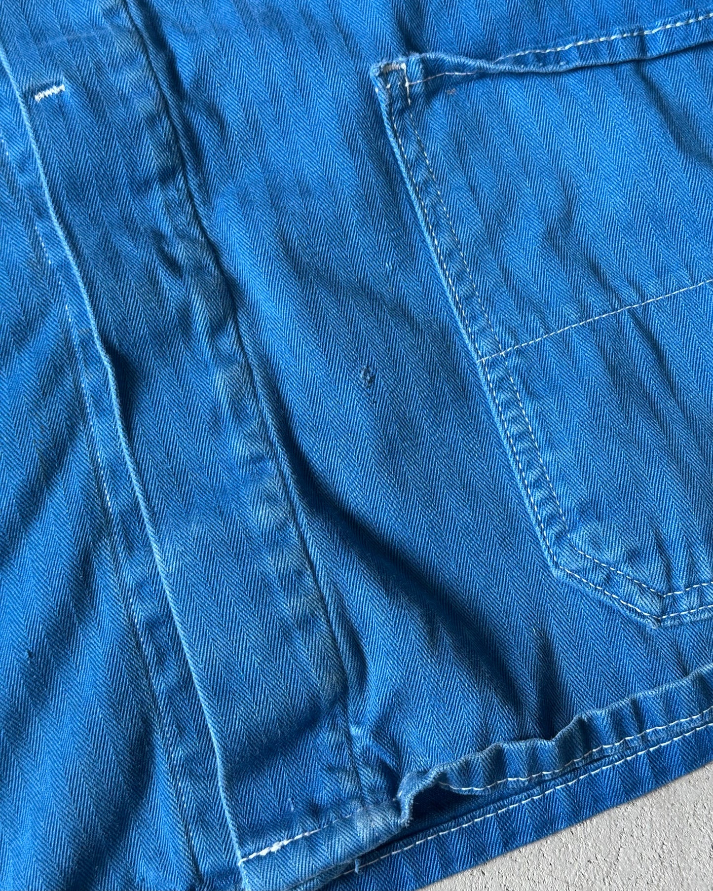 1970s - Blue HBT Euro Chore - XS/S