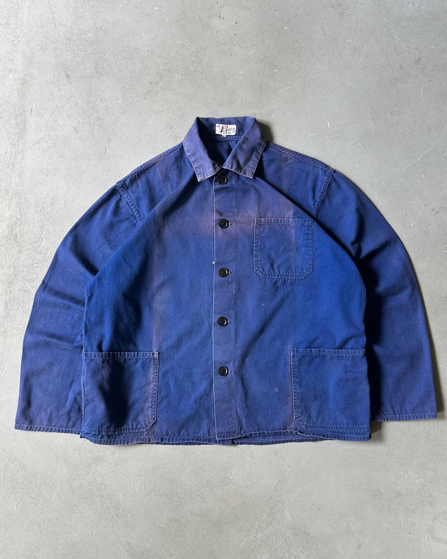 1960s - Faded Blue Euro Chore - M