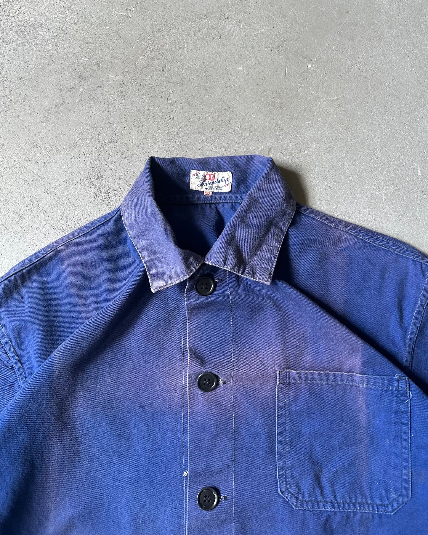 1960s - Faded Blue Euro Chore - M