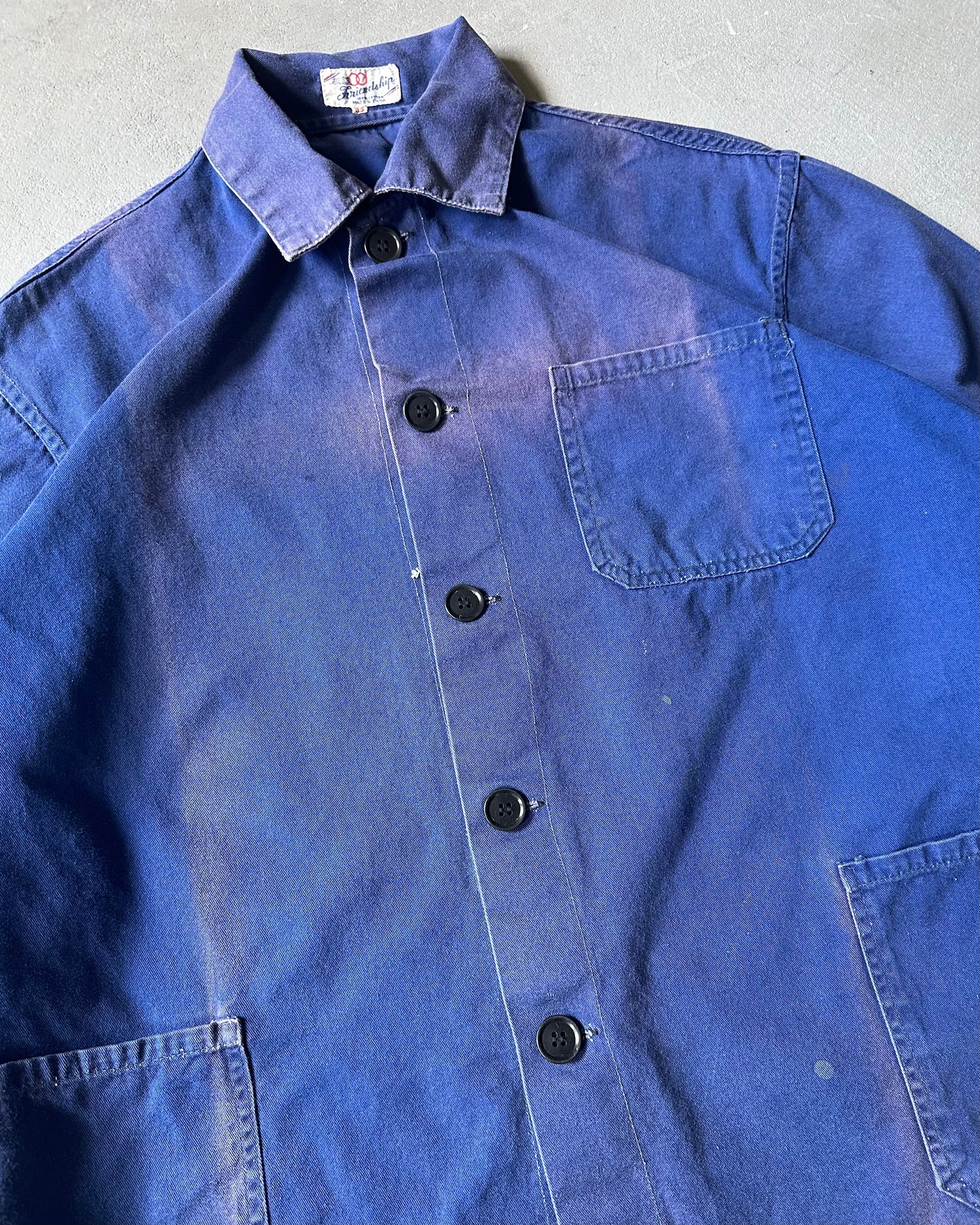 1960s - Faded Blue Euro Chore - M