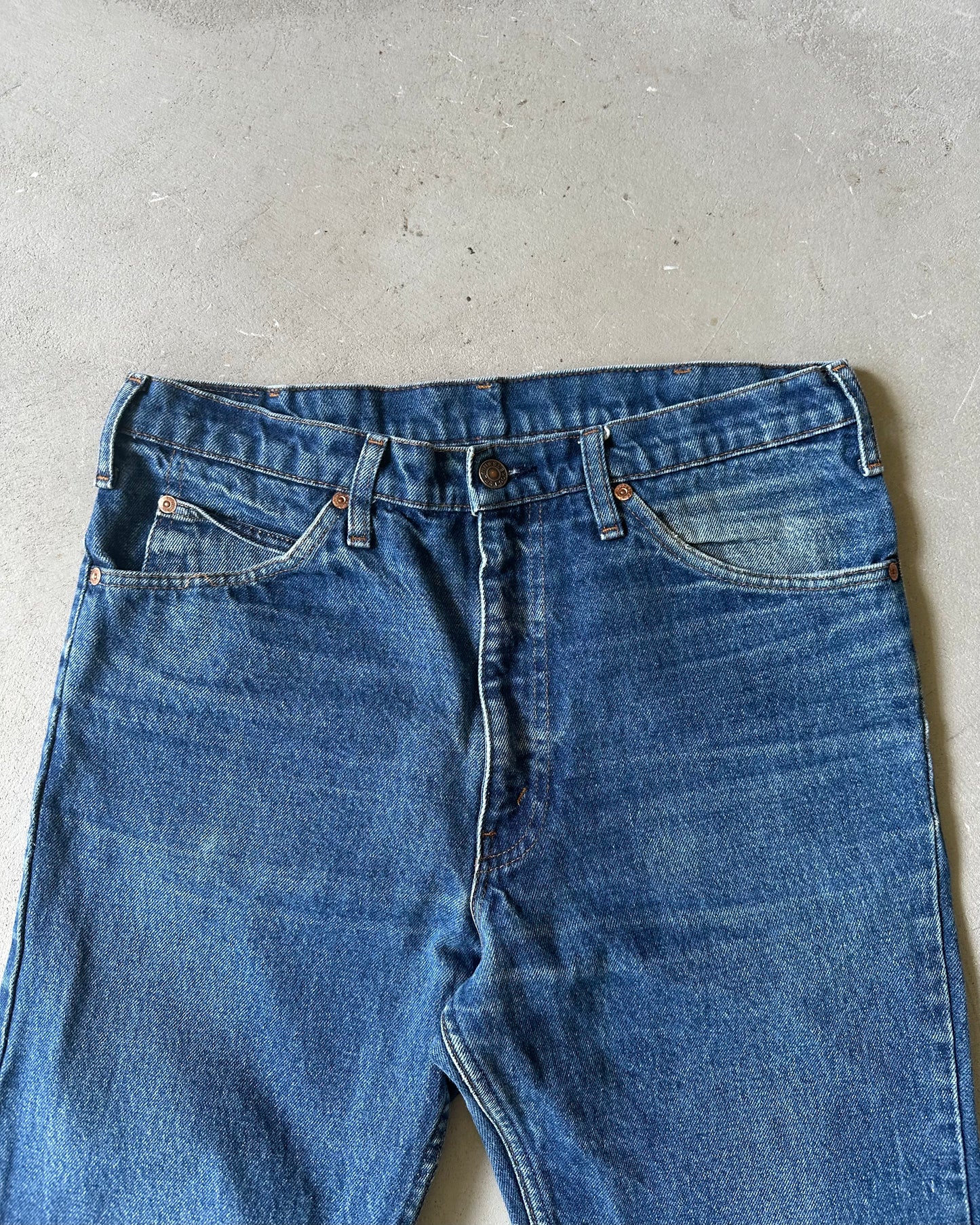 1970s - Plain Pockets Jeans - 32x31
