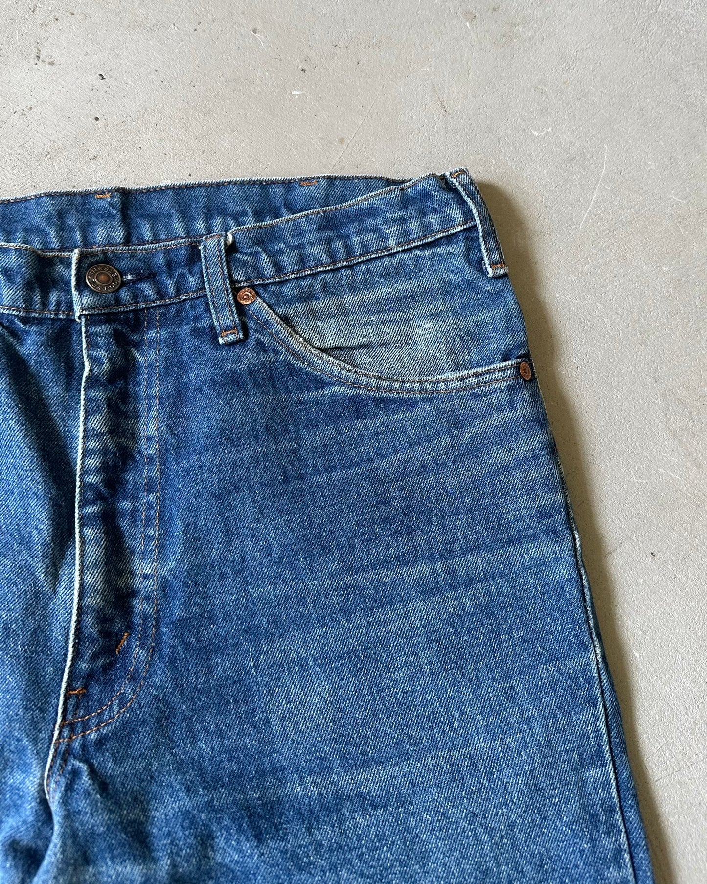 1970s - Plain Pockets Jeans - 32x31