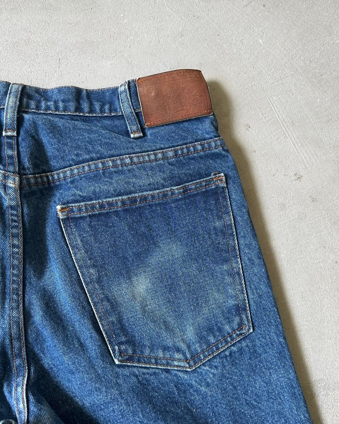1970s - Plain Pockets Jeans - 32x31