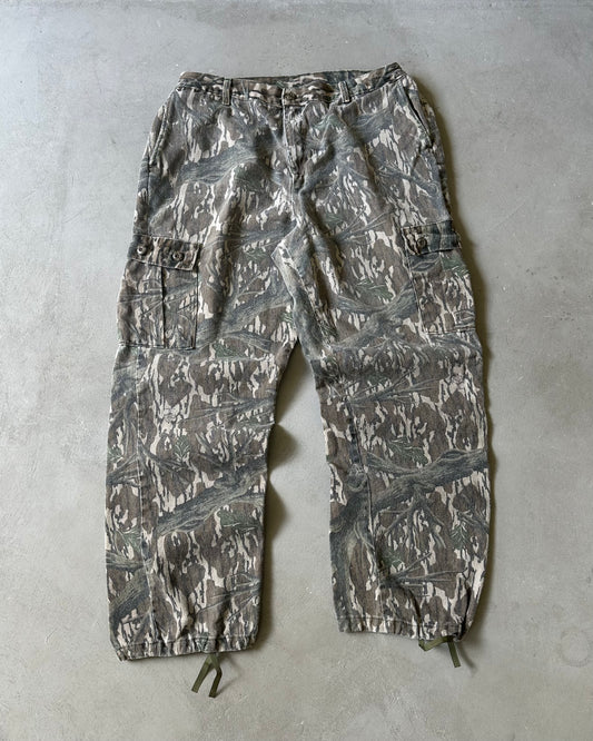 1990s - Camo Cargo Pants - XXL