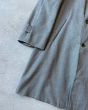 1980s - Charcoal Vitullo Plaid Coat - L/XL