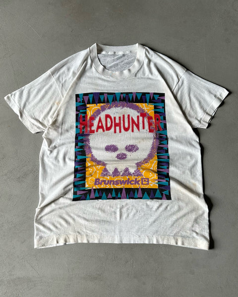 1990s - Distressed "Headhunter" T-Shirt - L